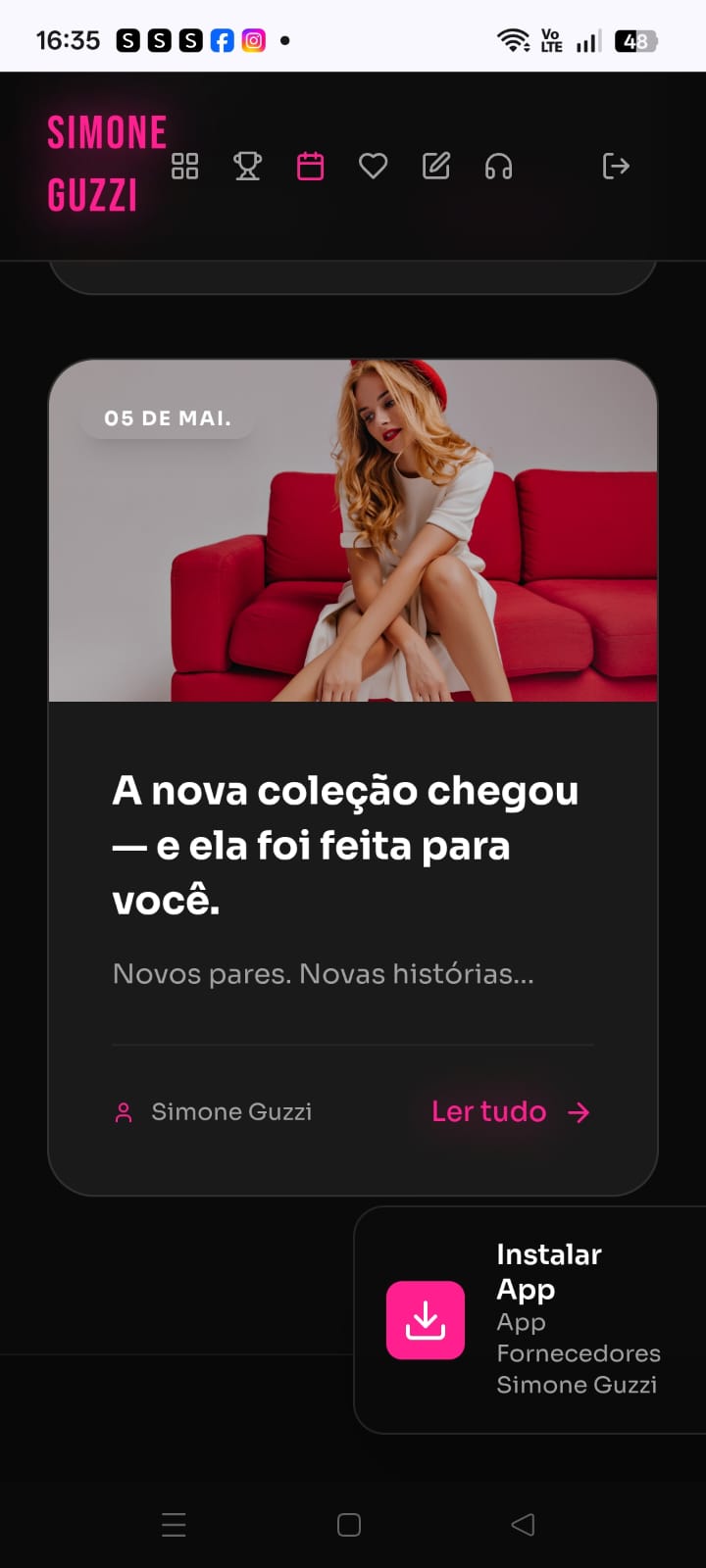 Blog com dicas